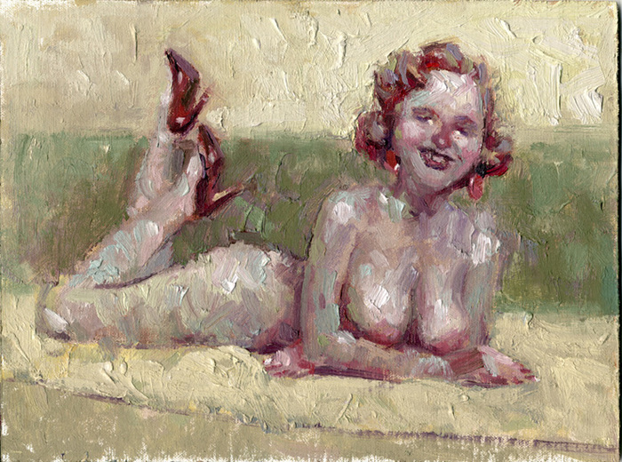 928775_William_Wray_GoofyGirl9x12 (700x520, 208Kb)