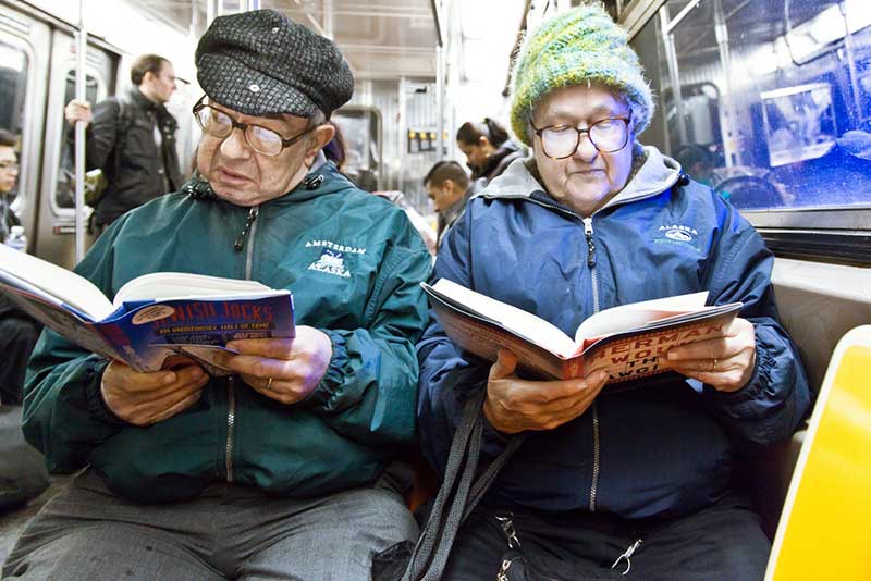 В нью-йоркской подземке